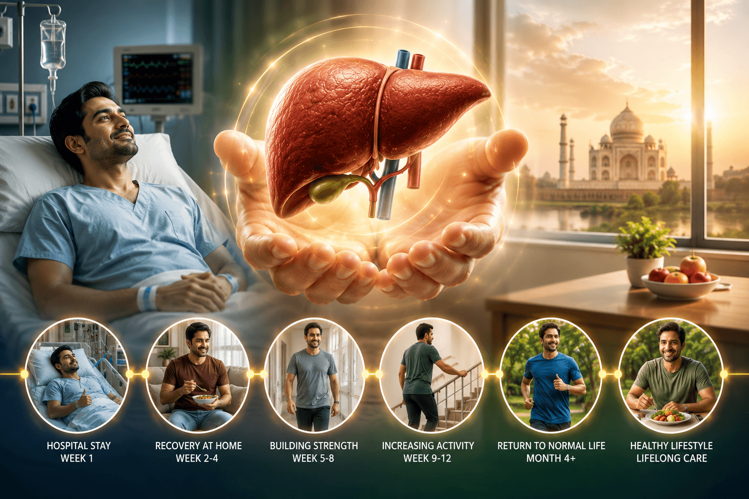 Liver Transplant Recovery: What to Expect Week by Week in India
