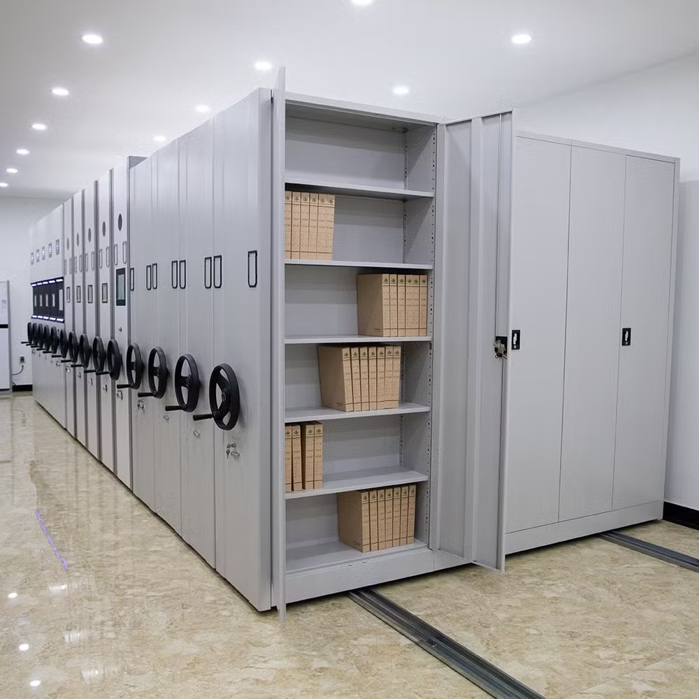 Mobile Shelving System UAE | Safe Align Storage Solutions