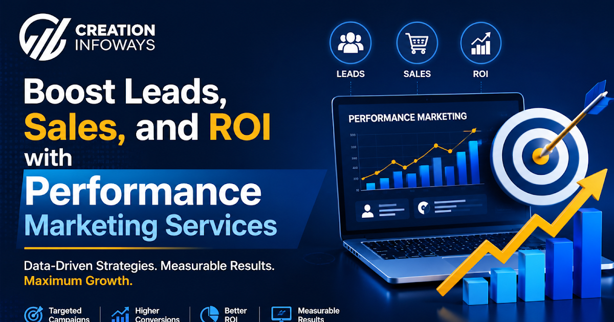 Boost Leads, Sales, and ROI with Performance Marketing Services
