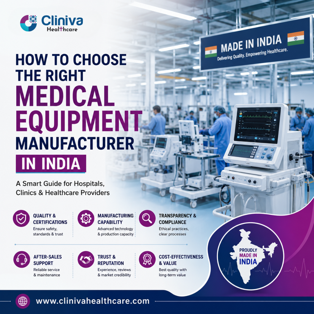 Medical Equipment Manufacturer in India: Complete Buyer Guide