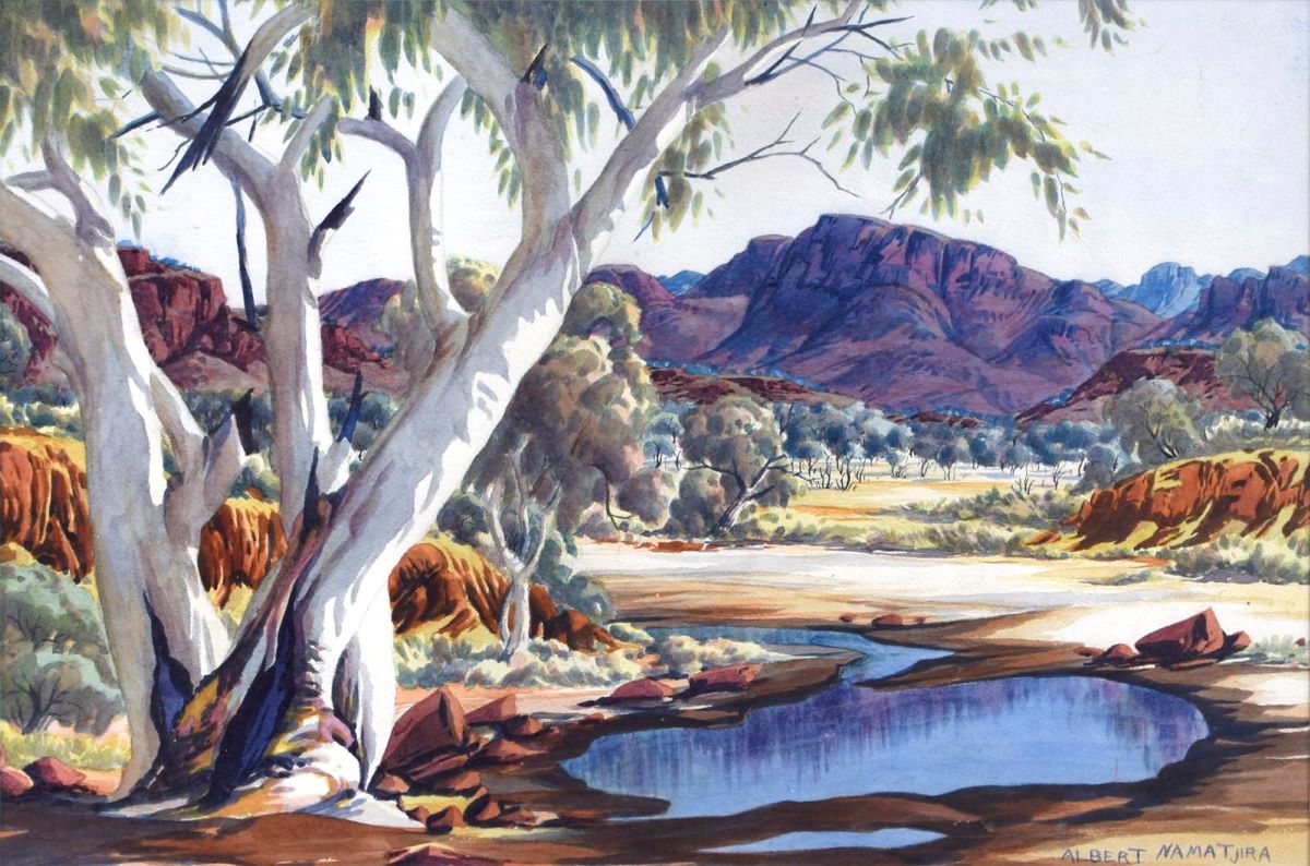The Timeless Beauty of Albert Namatjira's Paintings - Art Blog