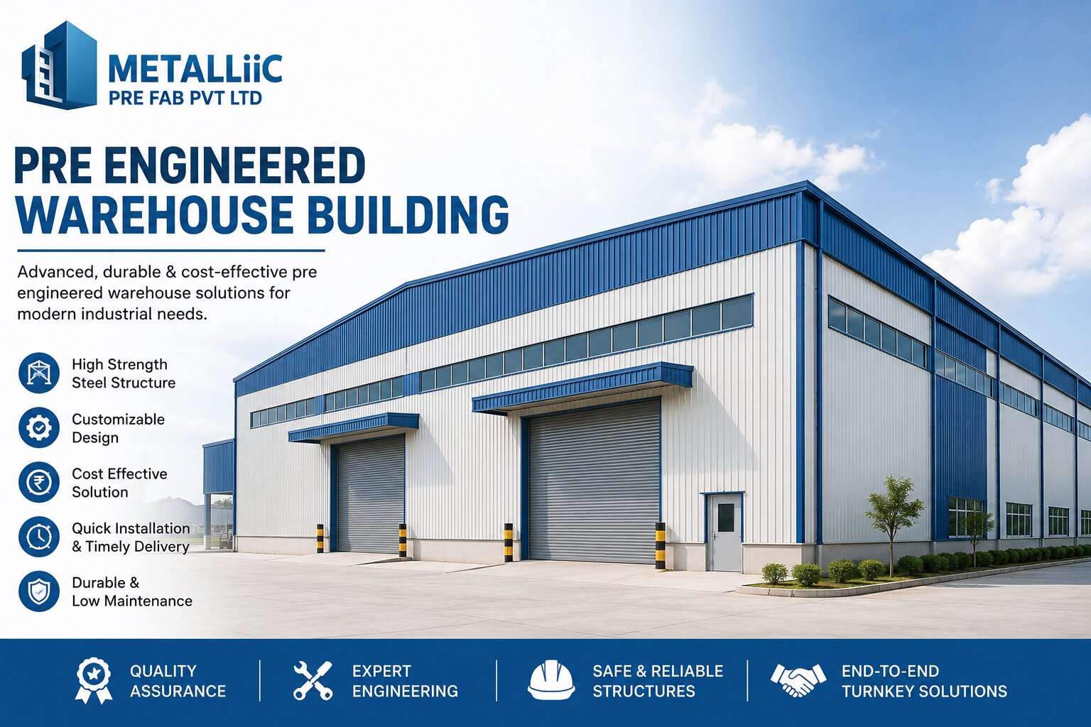 Pre Engineered Warehouse Building Manufacturers in India