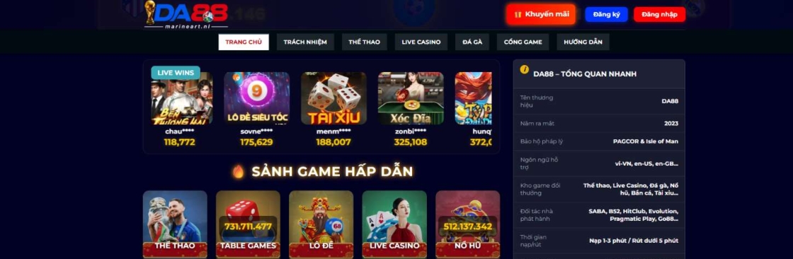 Nhà Cái DA88 Cover Image