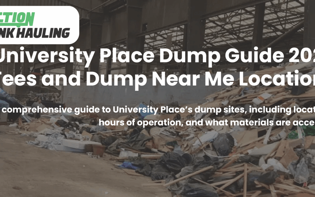Dump Guides & Disposal Tips | Action Junk Hauling