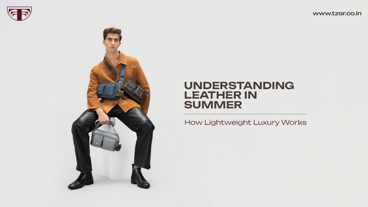 Understanding Leather in Summer: How Lightweight Luxury Works      – wearetzar