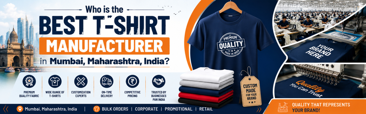 Best T-Shirt Manufacturer in Mumbai, Maharashtra, India