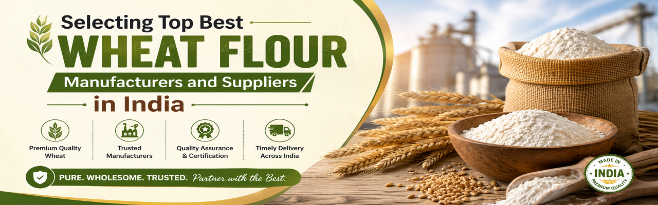 Top 5 Wheat Flour Manufacturers and Suppliers in India