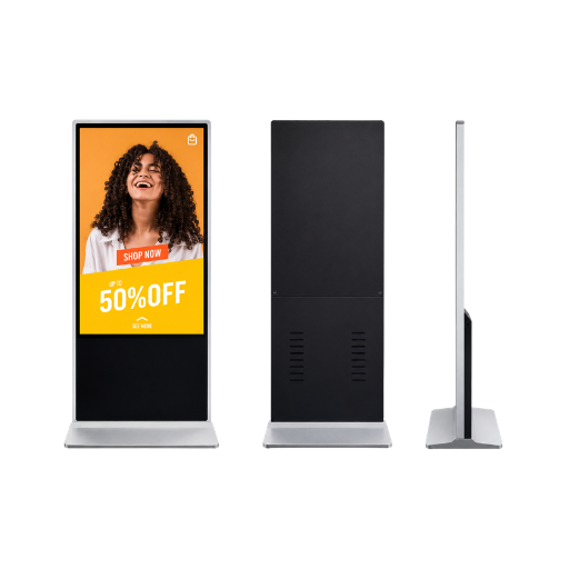 55" Vertical Floor Standing Digital Signage Display - IoTStudioz