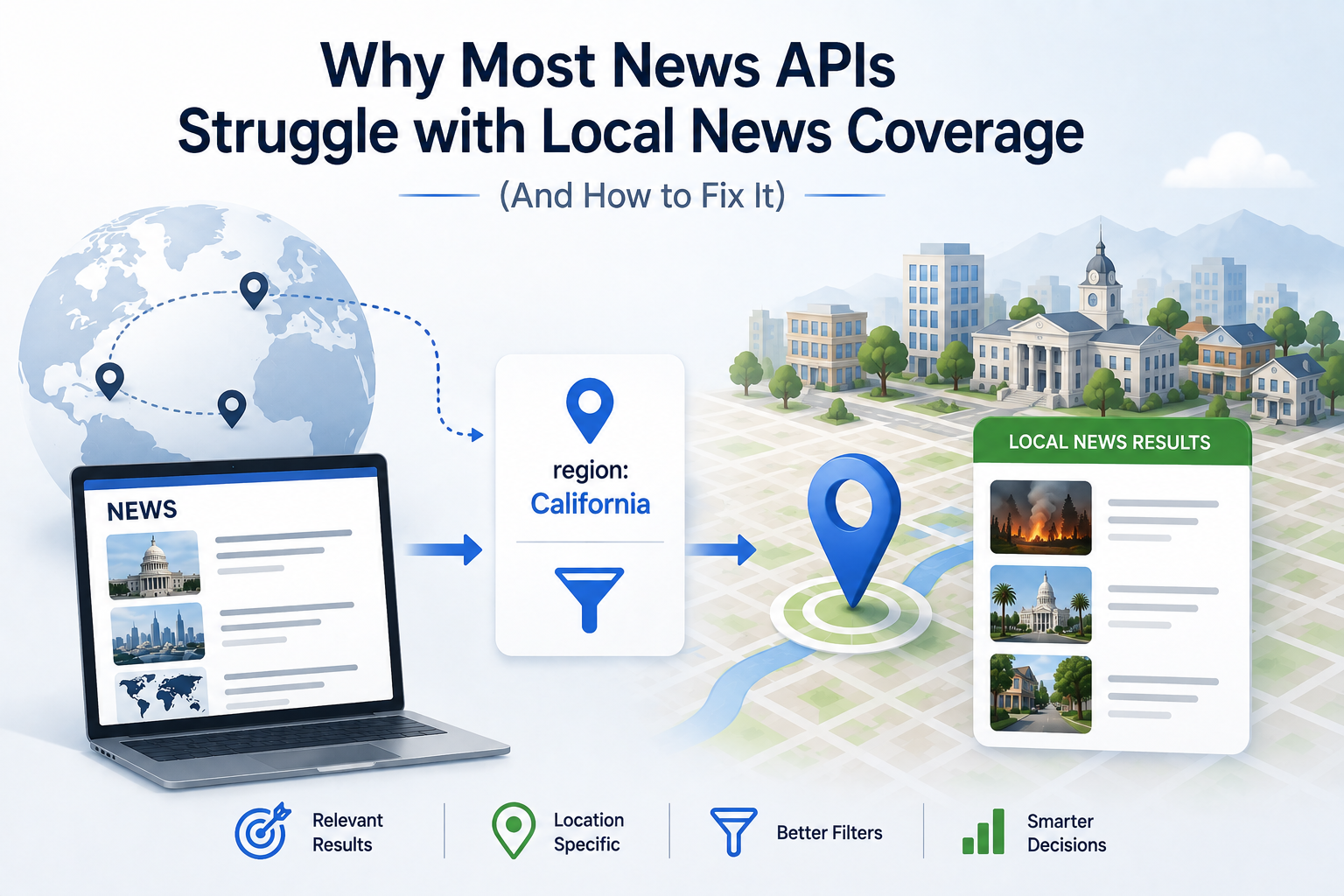 Why News APIs Struggle with Local Coverage and How To Fix It