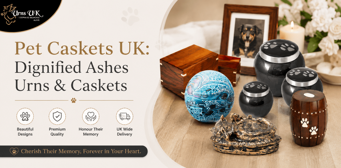 Pet Caskets UK: Dignified Ashes Urns & Caskets