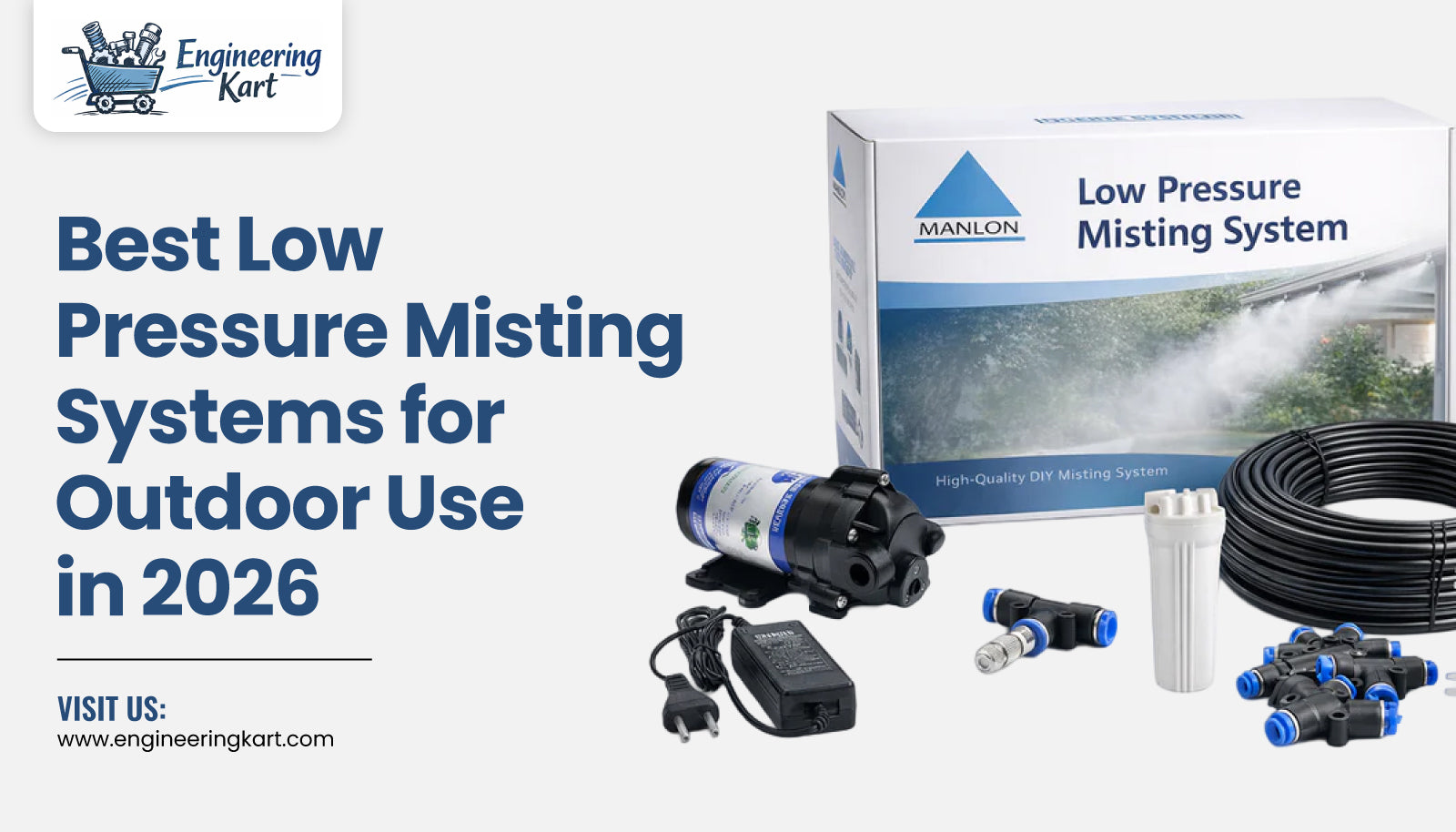 Best Low Pressure Misting Systems for Outdoor Use in 2026 | Engineering Kart  – Engineering Kart