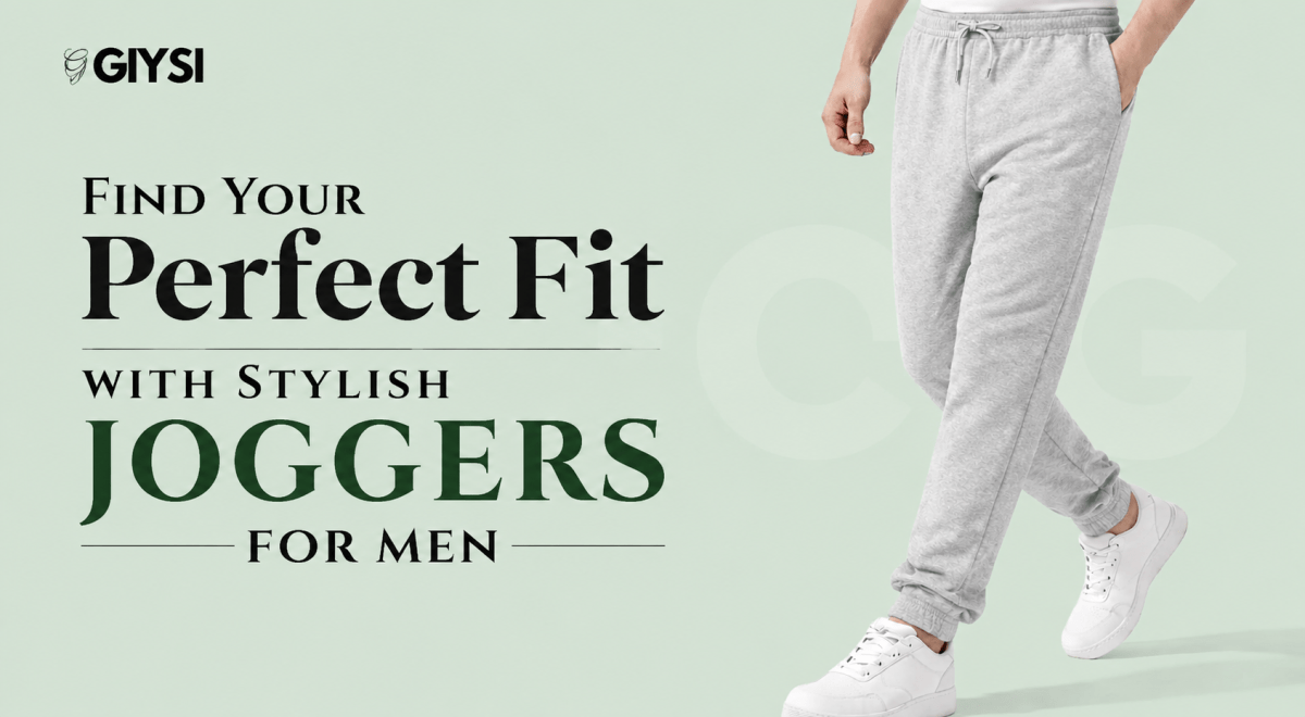 Find Your Perfect Fit with Stylish Joggers for Men – Giysi Clothing