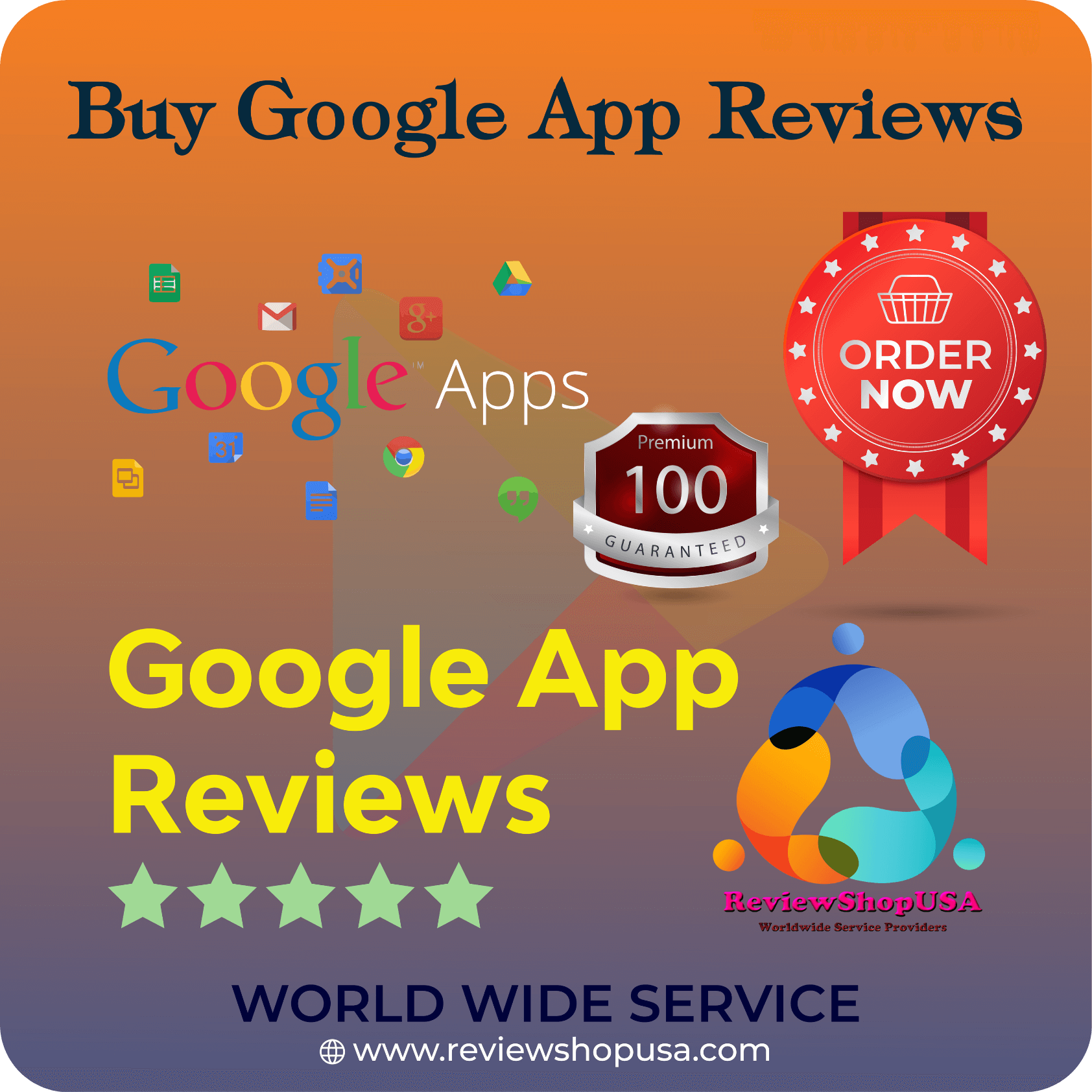 Buy Google App Reviews - 100% Real & Instant Delivery