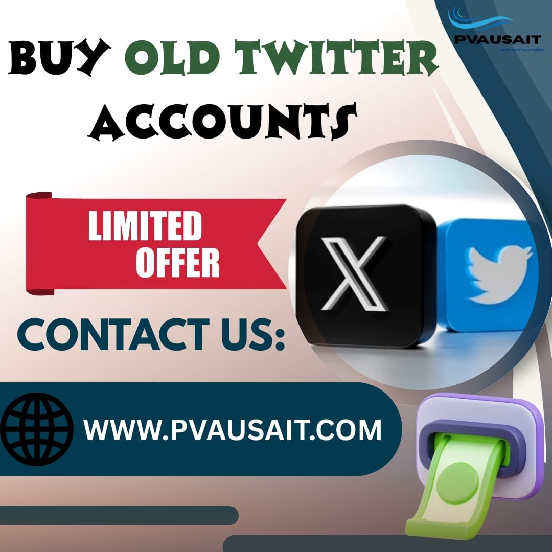 Buy Old Twitter Accounts - PvaUsait