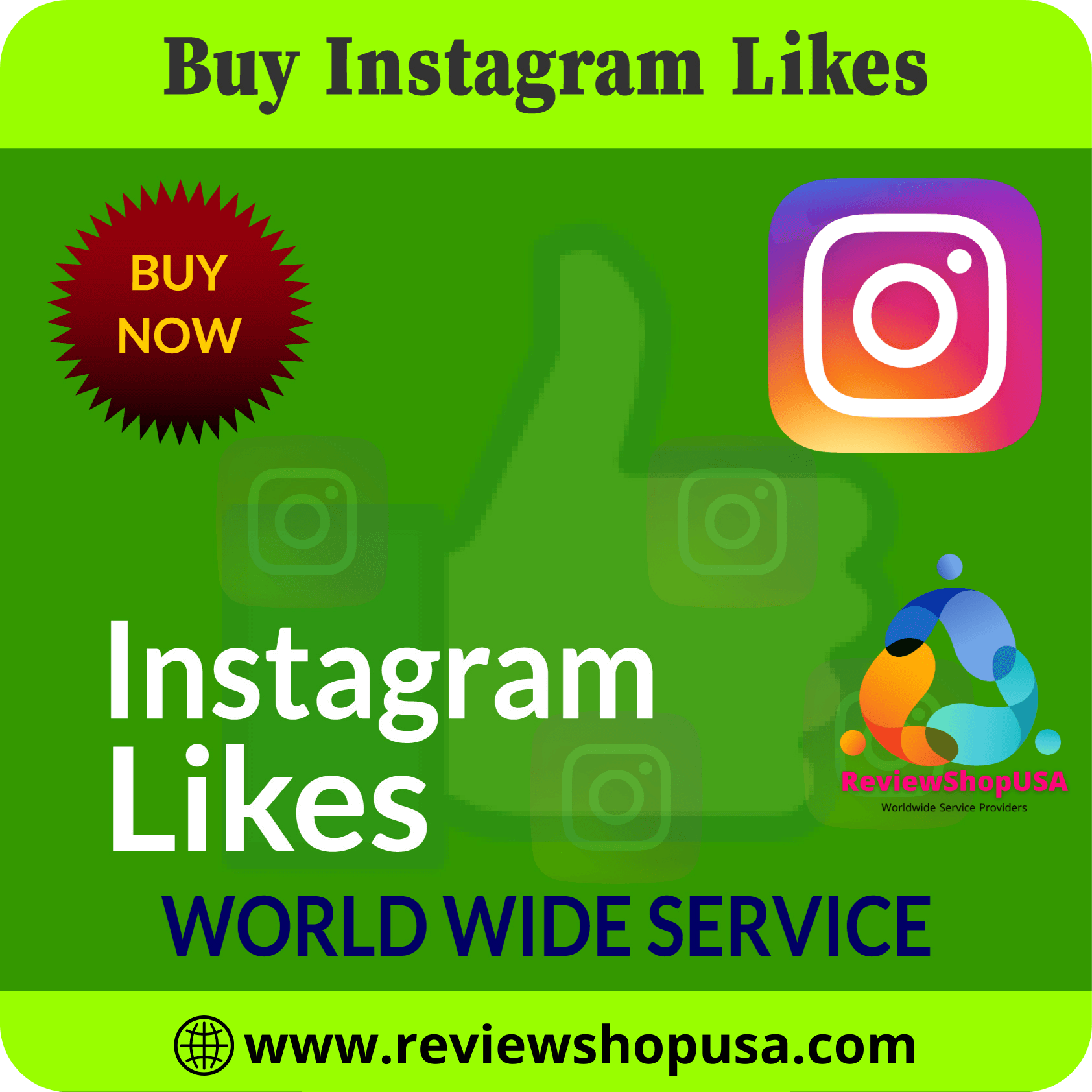 Buy Instagram Likes - 100% Real & Instant Likes