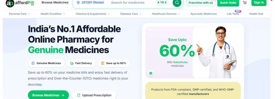 AffordPill Noida Cover Image