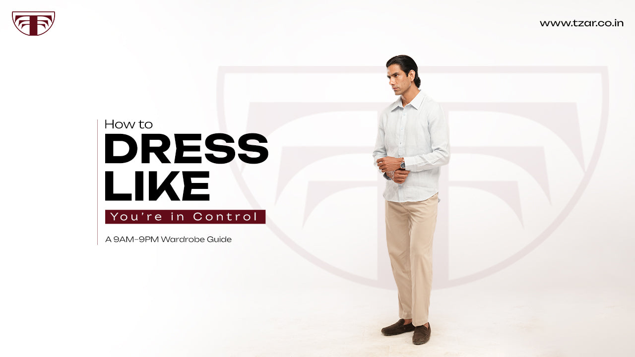 How to Dress Like You’re in Control: A 9AM–9PM Wardrobe Guide      – wearetzar