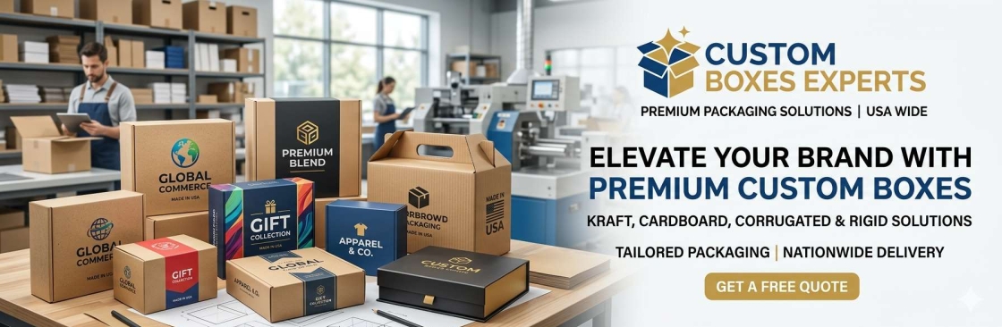 Custom Boxes Experts Cover Image