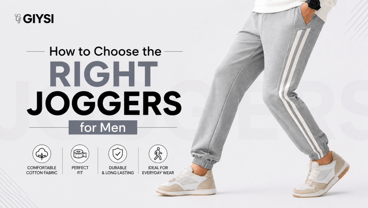 How to Choose the Right Joggers for Men – Giysi Clothing